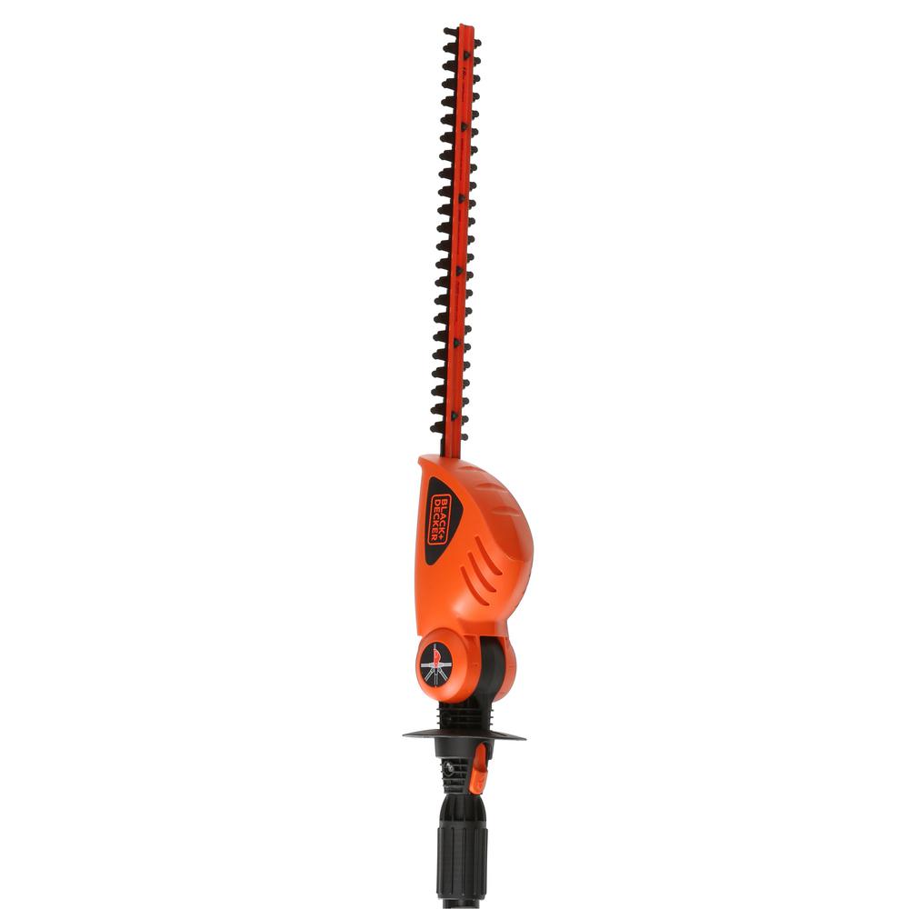 black and decker cordless pole hedge trimmer