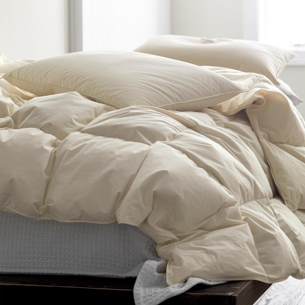 The Company Store Organic Light Warmth Natural Queen Down