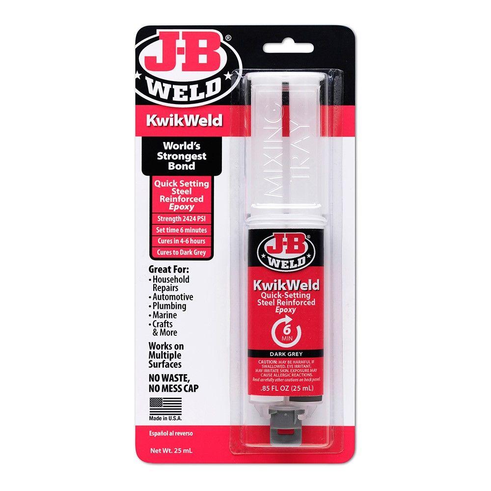 J-B Weld KwikWeld Syringe-50176 - The Home Depot