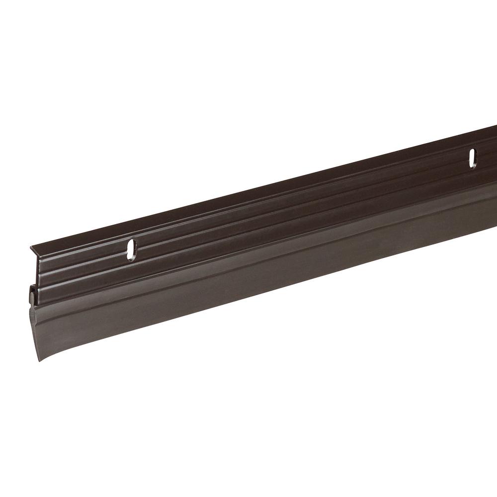 Frost King 1 5 8 In X 36 In Bronze Premium Aluminum And Vinyl Door Sweep