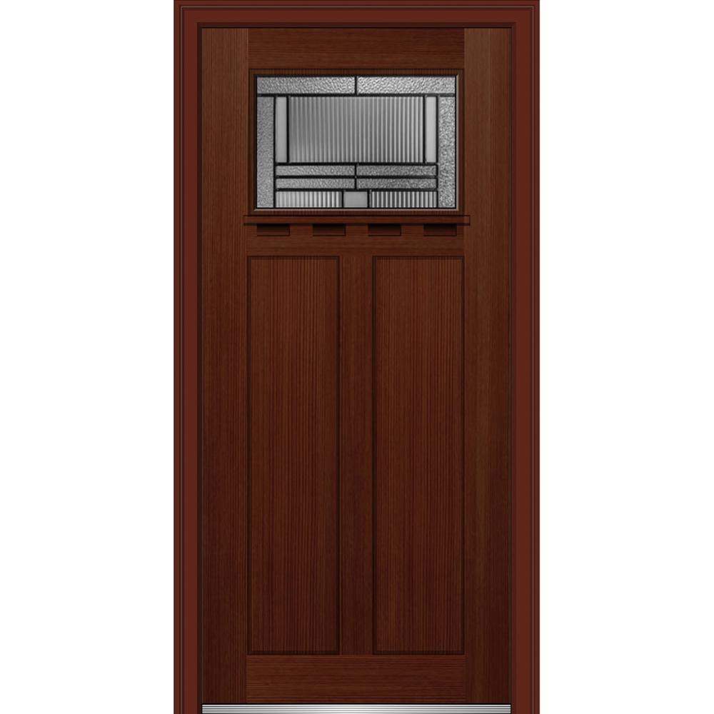 MMI Door 32 in. x 80 in. Brighton Glass Left-Hand ...