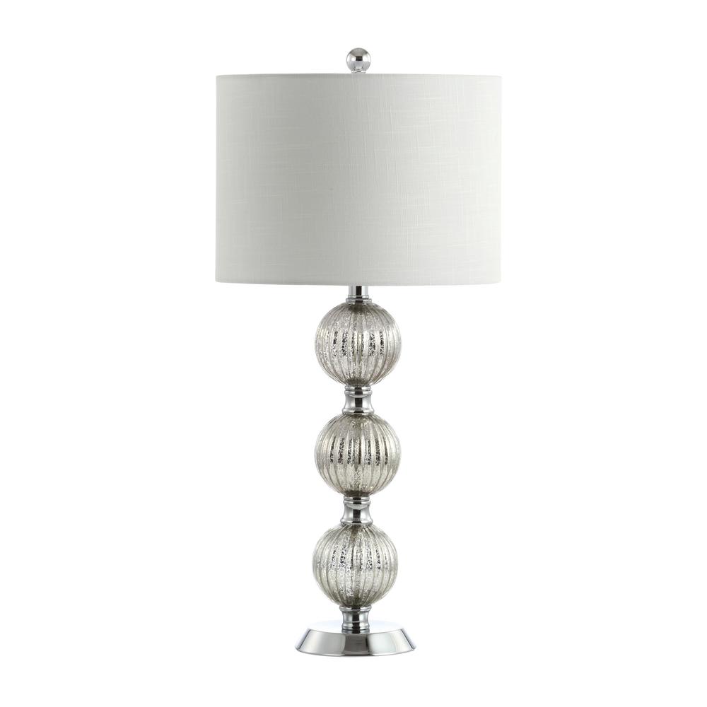 led chrome table lamp