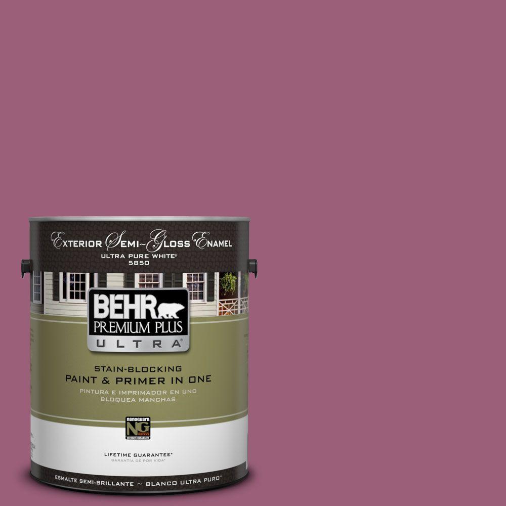 BEHR Premium Plus Ultra 1gal. HDCWR152 Passion Plum SemiGloss
