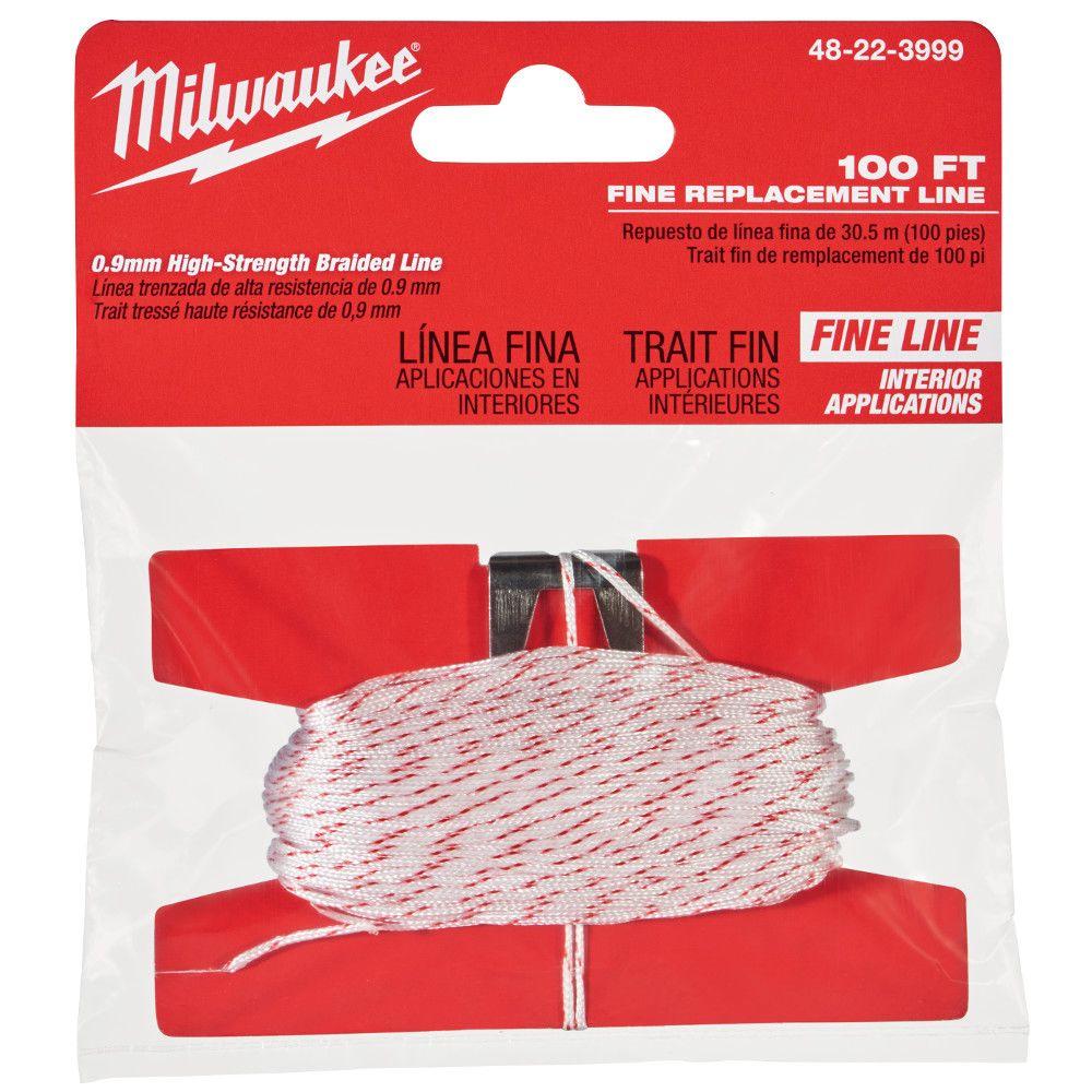 Milwaukee 100 ft. Precision Chalk Reel Replacement Line by Milwaukee