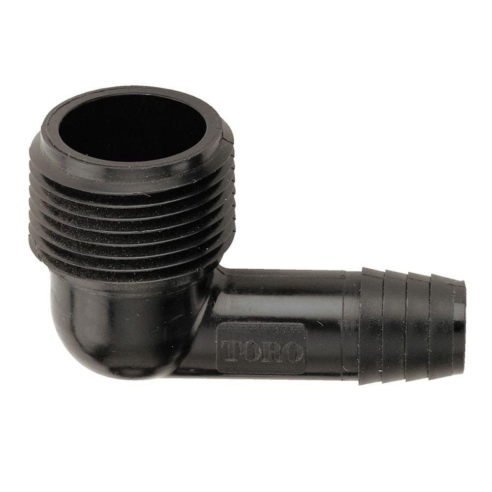 Toro 3/8 in. Insert x 3/4 in. Male NPT Funny Pipe Male Elbow (10Pack