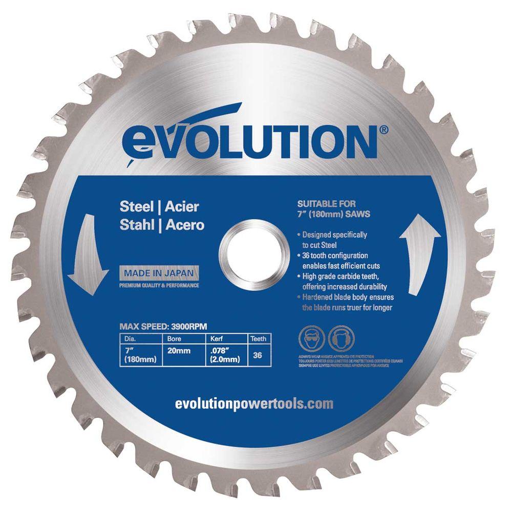 Evolution Power Tools 61/2 in. 40Teeth Mild Steel Cutting Saw Blade6