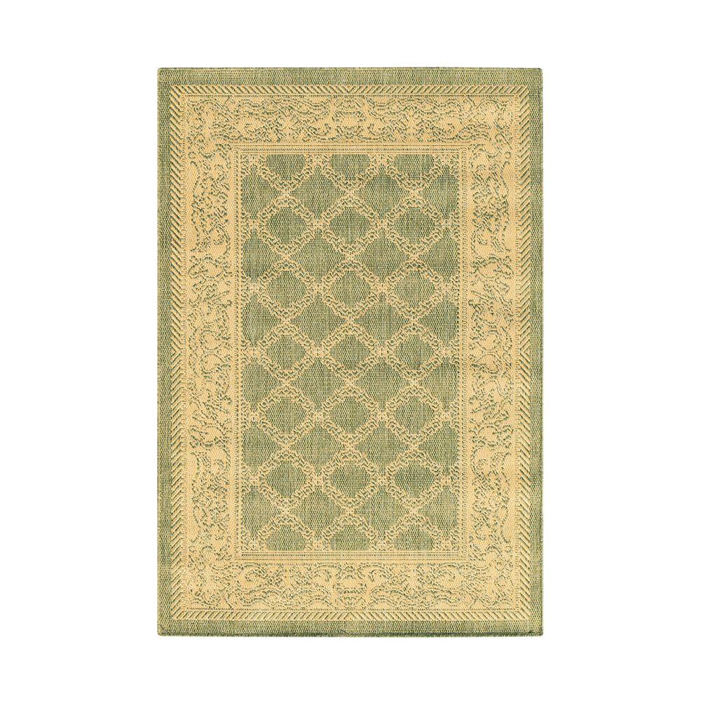  Home  Decorators  Collection  Entwined Green Natural 8 ft x 