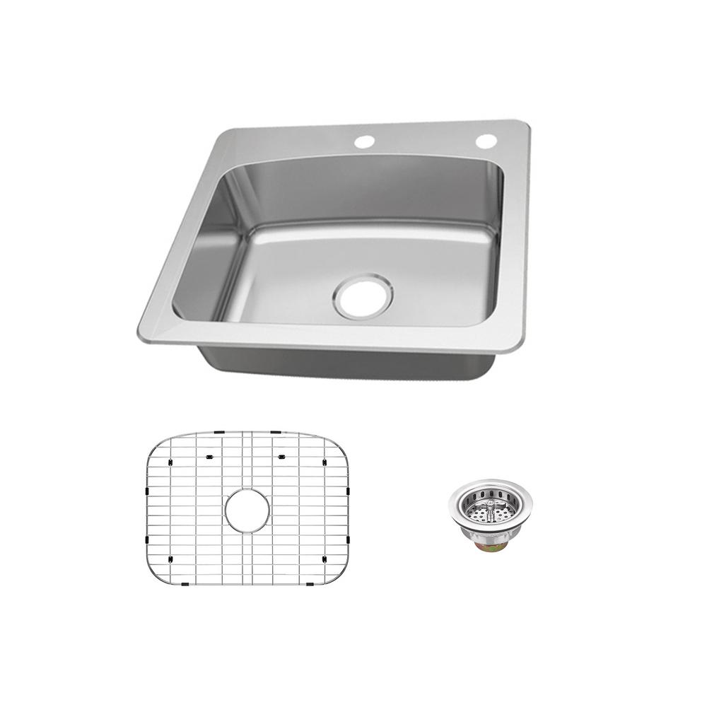 Glacier Bay Kitchen Sinks The Home Depot Dual