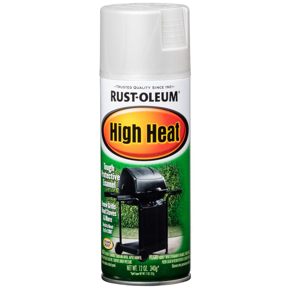 Rust Oleum Specialty 12 Oz High Heat Satin Silver Spray