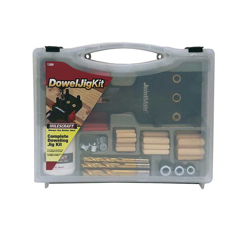 Milescraft Doweljigkit Complete Doweling Kit With Dowel Pins And Complete Doweling Kit With Dowel Pins