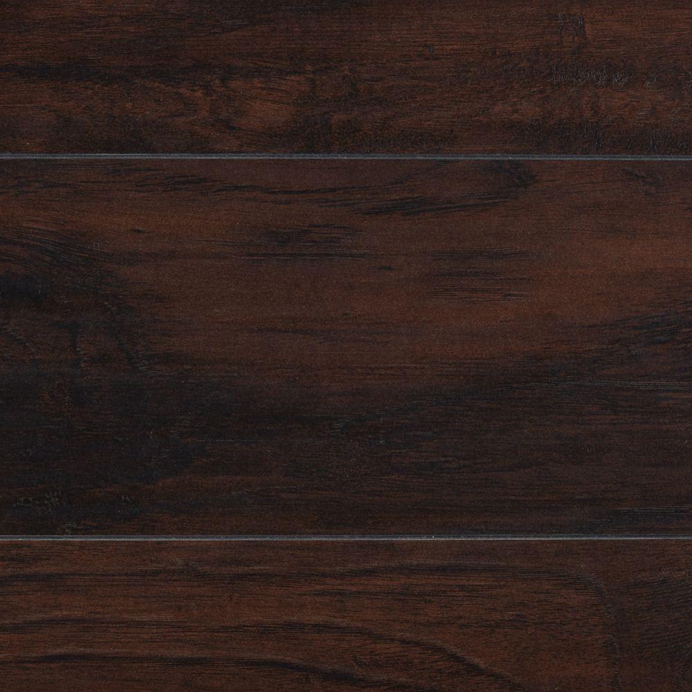 Home Decorators Collection Stanhope Hickory 8 Mm Thick X 7 2 3 In Wide 50 5 Length Laminate Flooring 21 48 Sq Ft Case 41398 The Depot - Dark Wood Laminate Flooring Home Depot