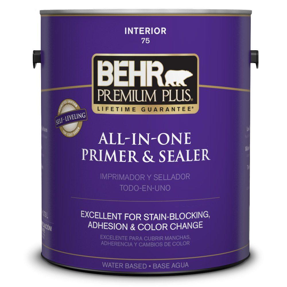 BEHR Premium Plus 1-gal. Stain-Blocking Primer and Sealer Interior ...