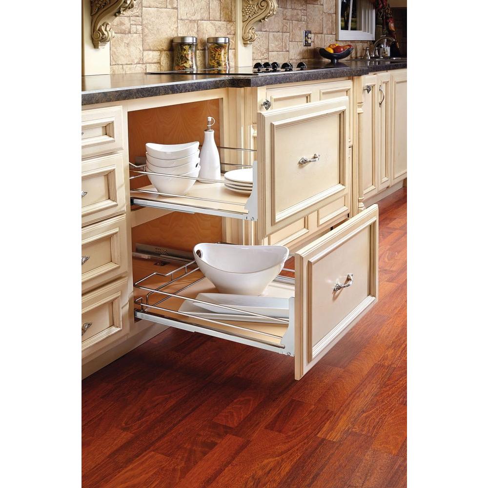 Rolling Shelves 13 in. Express Pullout ShelfRSXP13 The Home Depot