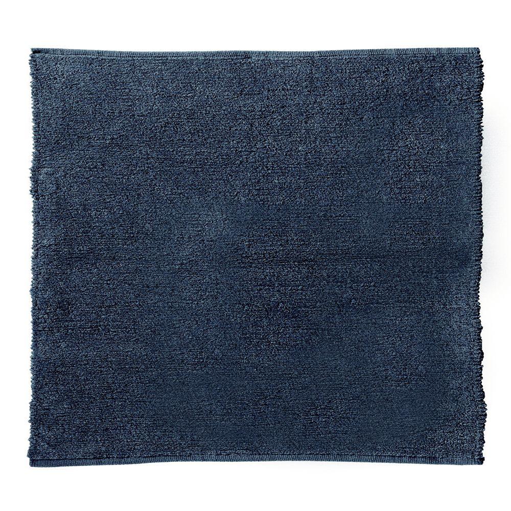 Home Decorators Collection Royale Chenille Blue 8 ft. Square Area Rug3842670310 The Home Depot