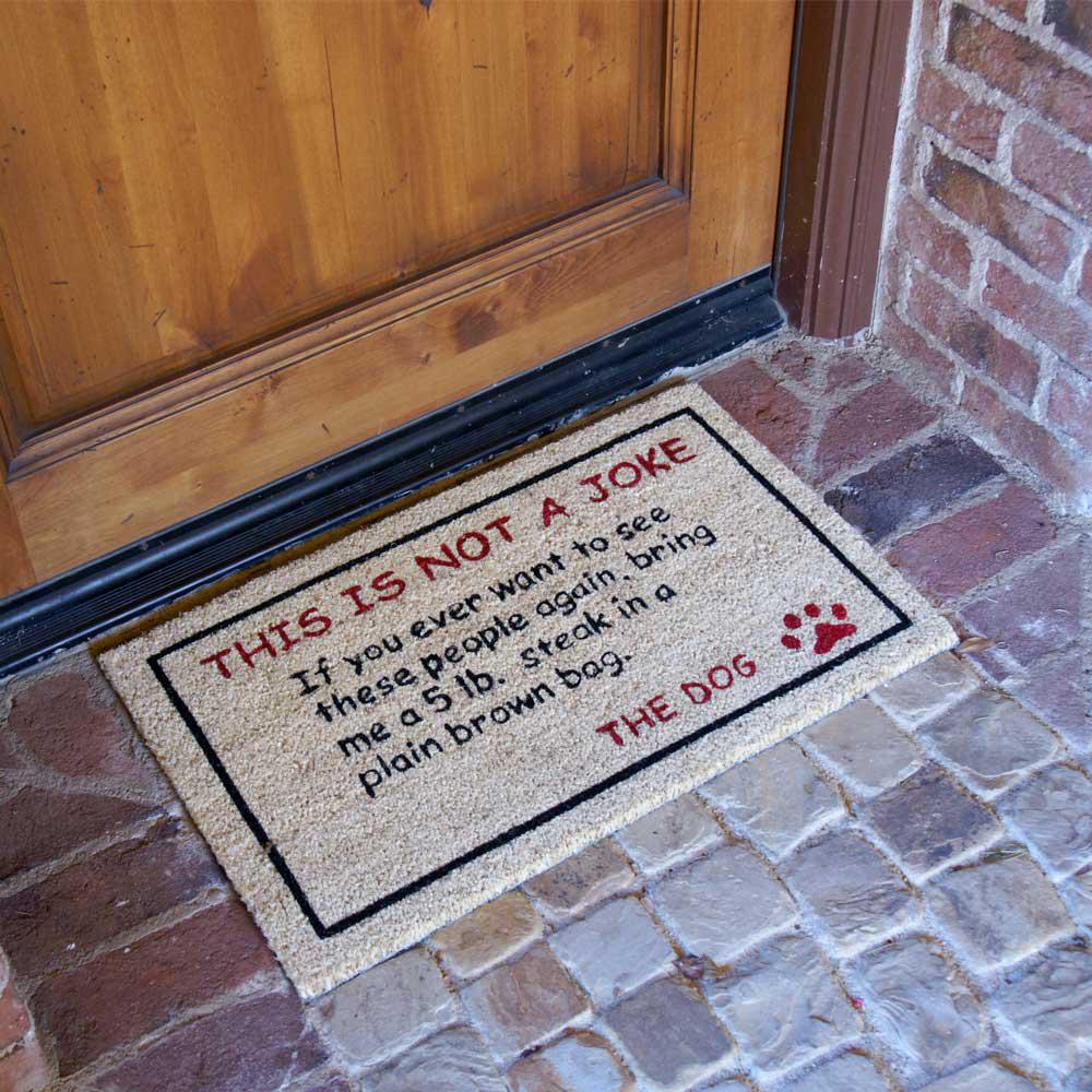 dog related door mats