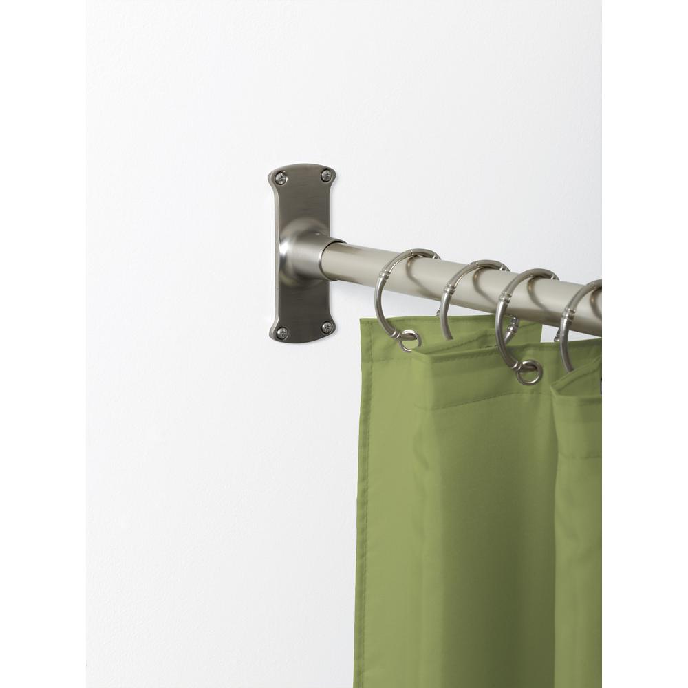 Neverrust 66 In L X 28 In W Aluminum L Shaped Corner Shower