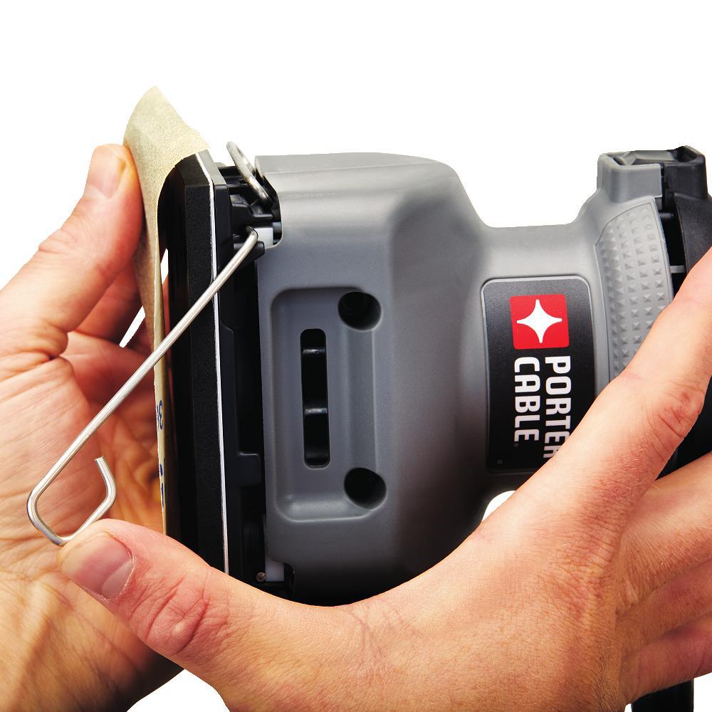 Porter Cable Orbital Sander 2Amp Corded Electric Finish Palm 1/4 Sheet