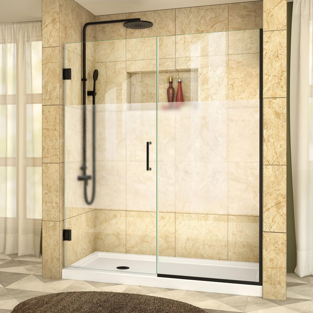 Dreamline Unidoor Plus 57 5 To 58 In X 72 Frameless Hinged Dreamline Unidoor Plus 57 5 To 58 In X 72 Frameless Hinged Shower Door