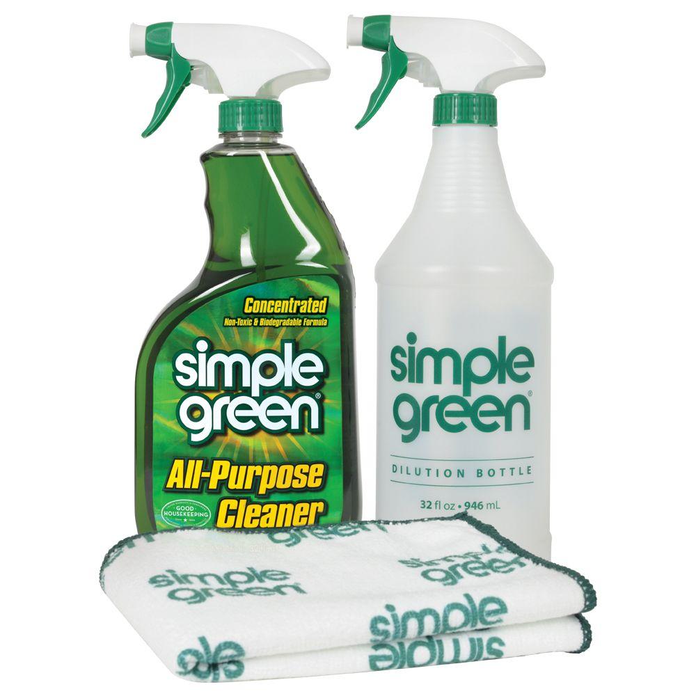 Simple Green Original Scent 32 oz. Daily Cleaning Kit-1300000127006 ...