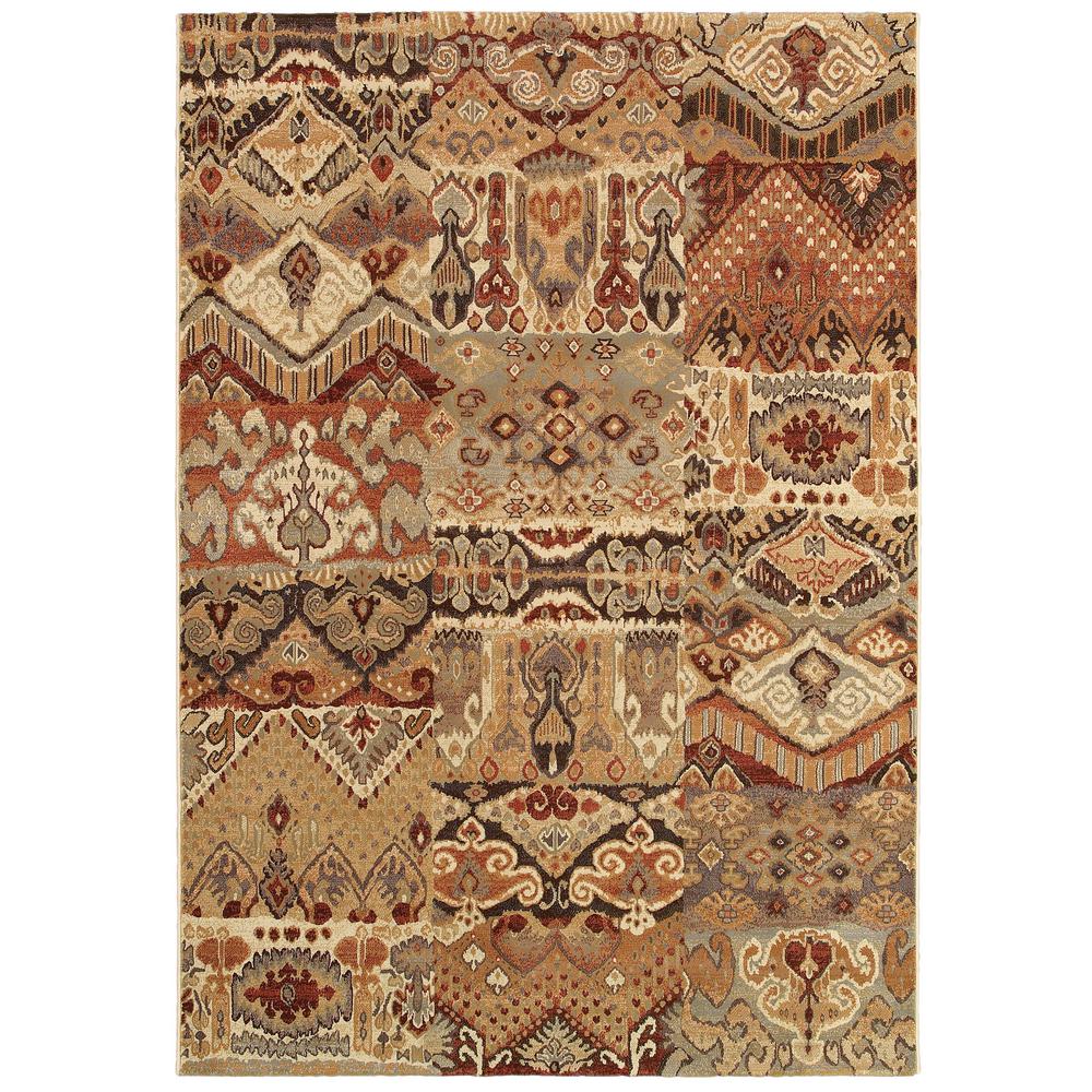 Couristan Easton Phoenix Ivory Salmon 9 Ft X 12 Area Rug