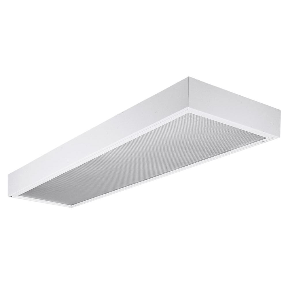N 4 Ft White Fluorescent Surface Mount General Purpose Troffer M White Fluorescent Surface Mount General Purpose Troffer
