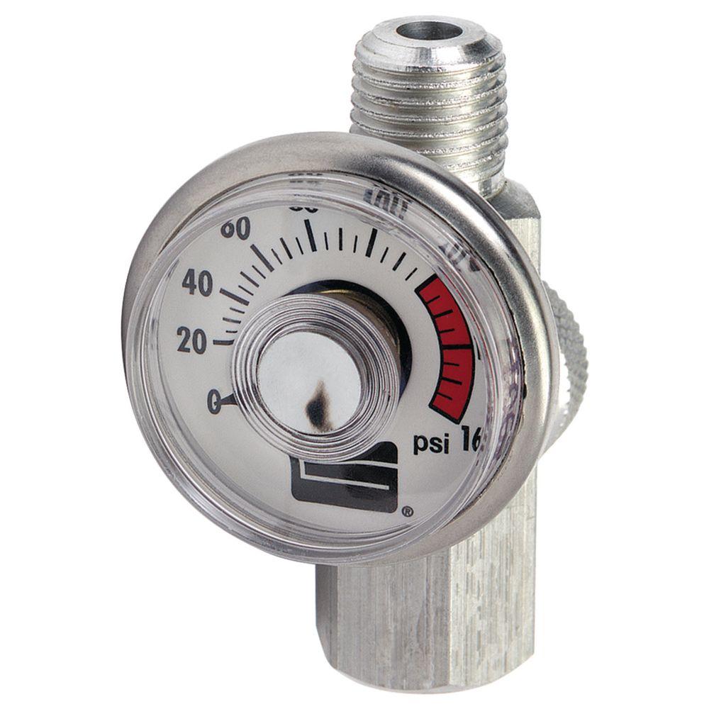 Husky 1/4 in. NPT InLine Regulator with Gauge41135HOM The Home Depot