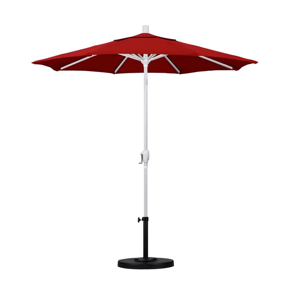 7 5 Ft Patio Umbrellas Patio Furniture The Home Depot