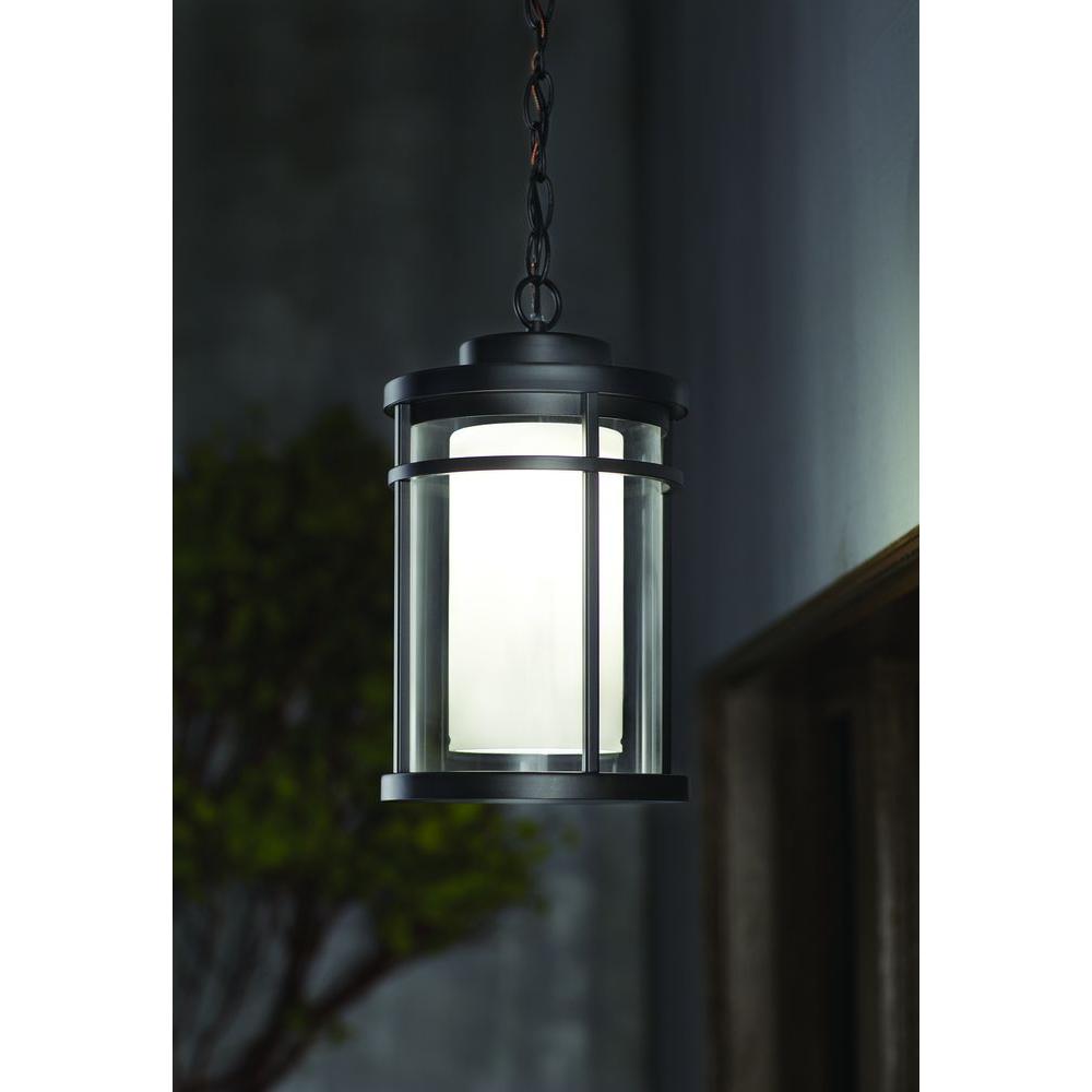 Home Decorators Collection Black Outdoor Led Hanging Light