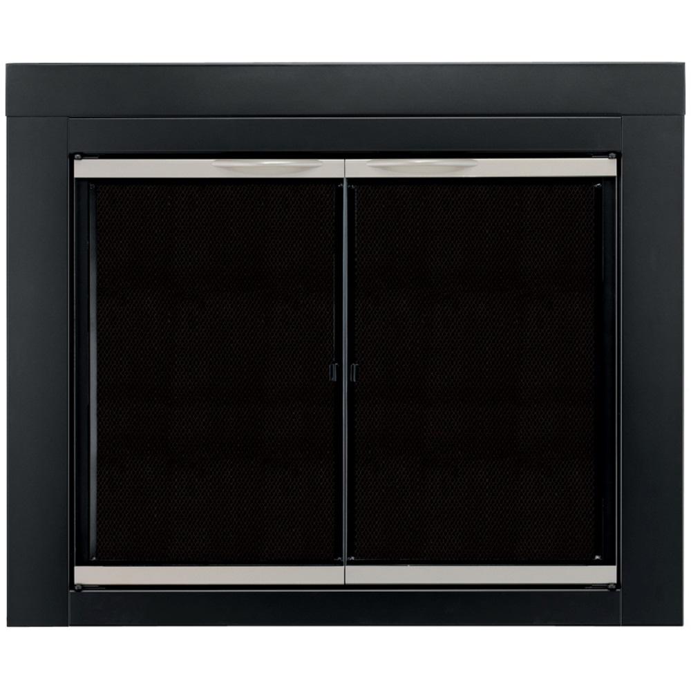 Pleasant Hearth Alsip Small Glass Fireplace Doors Ap 1130 The Home Depot - Pleasant Hearth Ascot Black Fireplace Glass Doors Pleasant Hearth Alsip Small Glass Fireplace Doors Ap 1130 The Home Depot - Pleasant Hearth Ascot Black Fireplace Glass Doors
