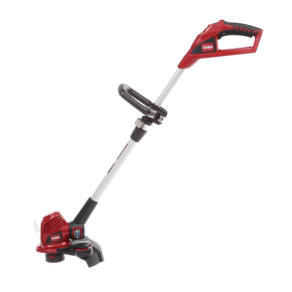 toro battery powered weed eater
