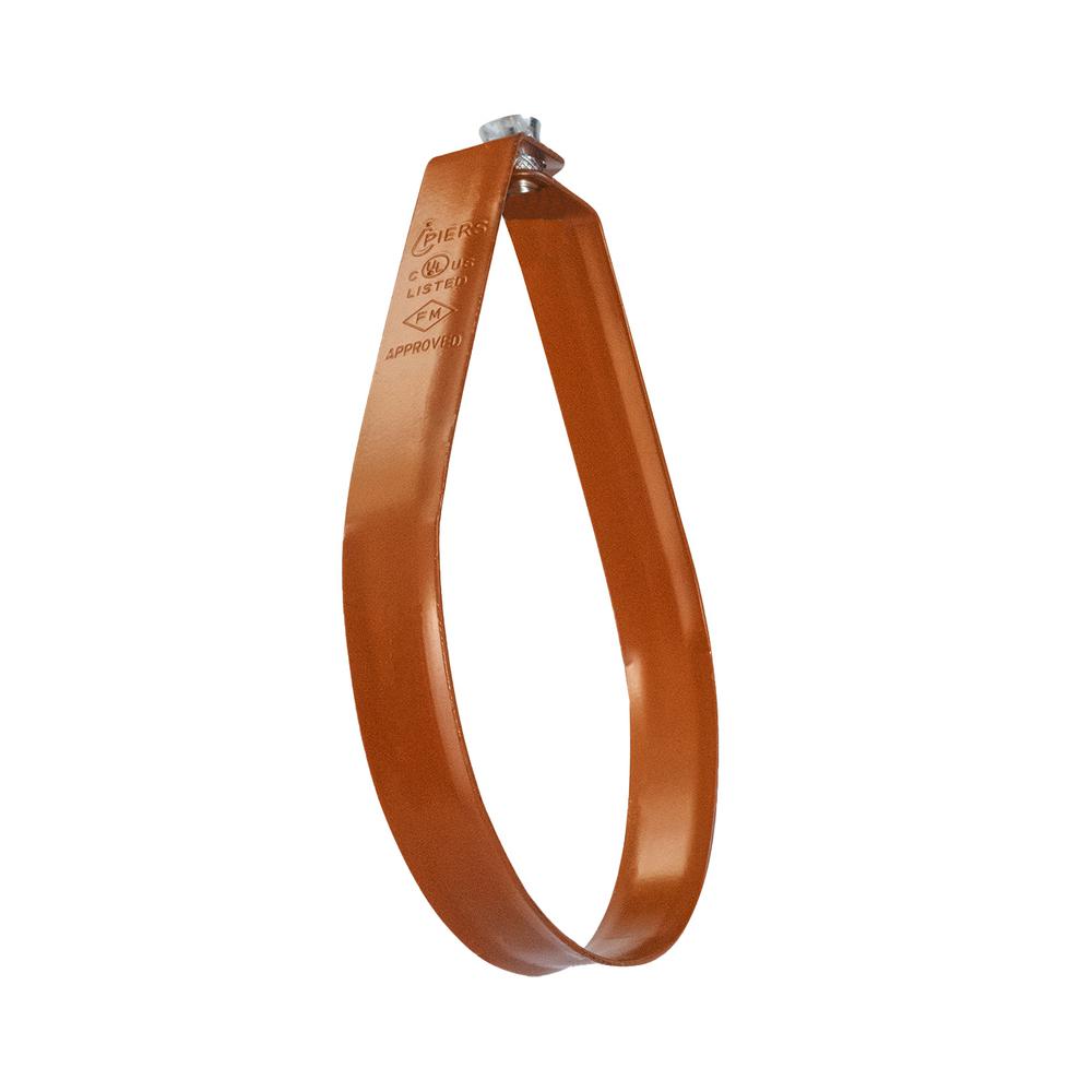 The Plumber's Choice 4 in. Swivel Loop Hanger for Vertical Pipe Support