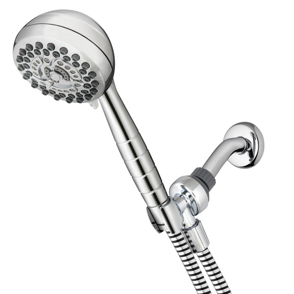 Waterpik PowerPulse Massage 7-Spray Hand Shower in Chrome-XRO-763E ...