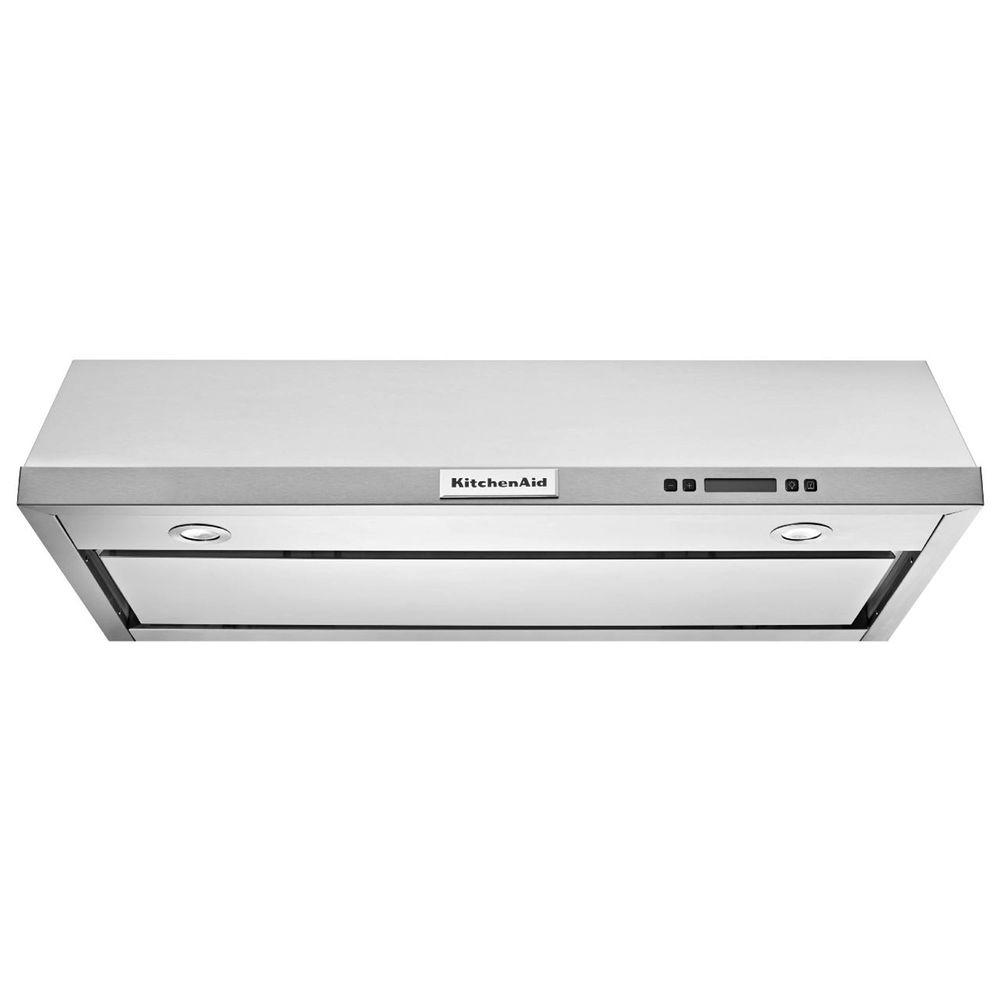 KitchenAid 30 In Convertible Range Hood In Stainless Steel KVUB600DSS   Stainless Steel Kitchenaid Under Cabinet Range Hoods Kvub600dss 64 1000 