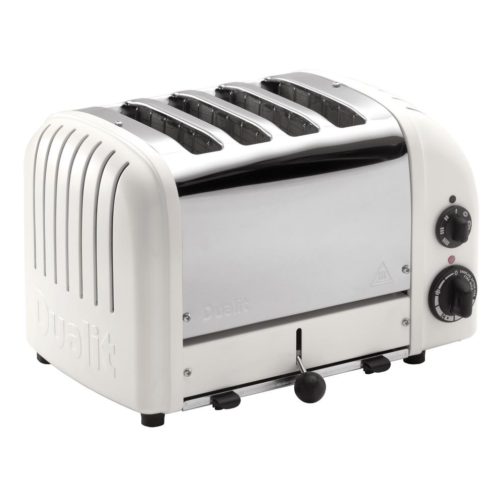 Dualit New Gen 4-Slice Matt Porcelain Wide Slot Toaster With Built-In ...