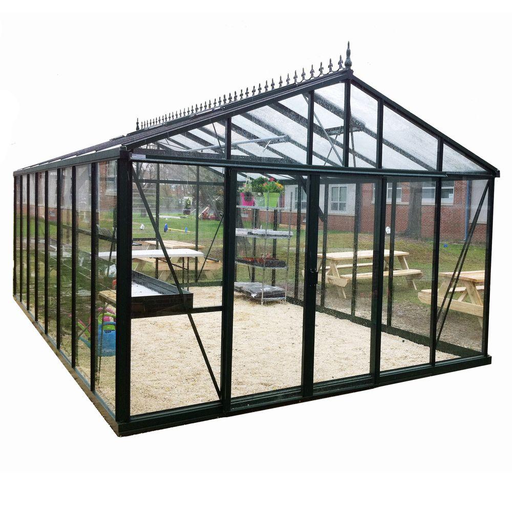 Exaco Royal Victorian 12 5 Ft X Ft Greenhouse Vi 46 Pp6l The Home Depot