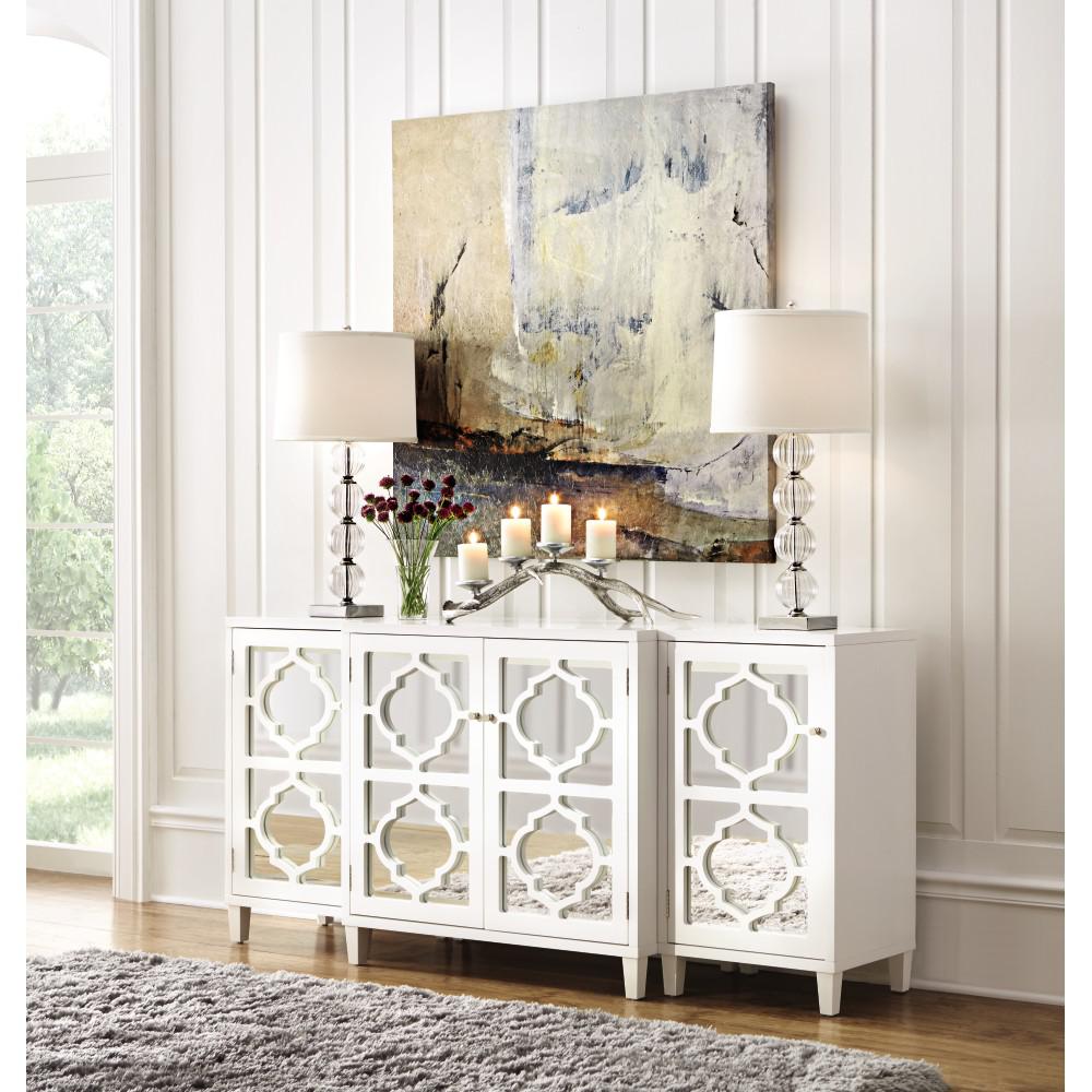 Home Decorators Collection Reflections White Storage ...