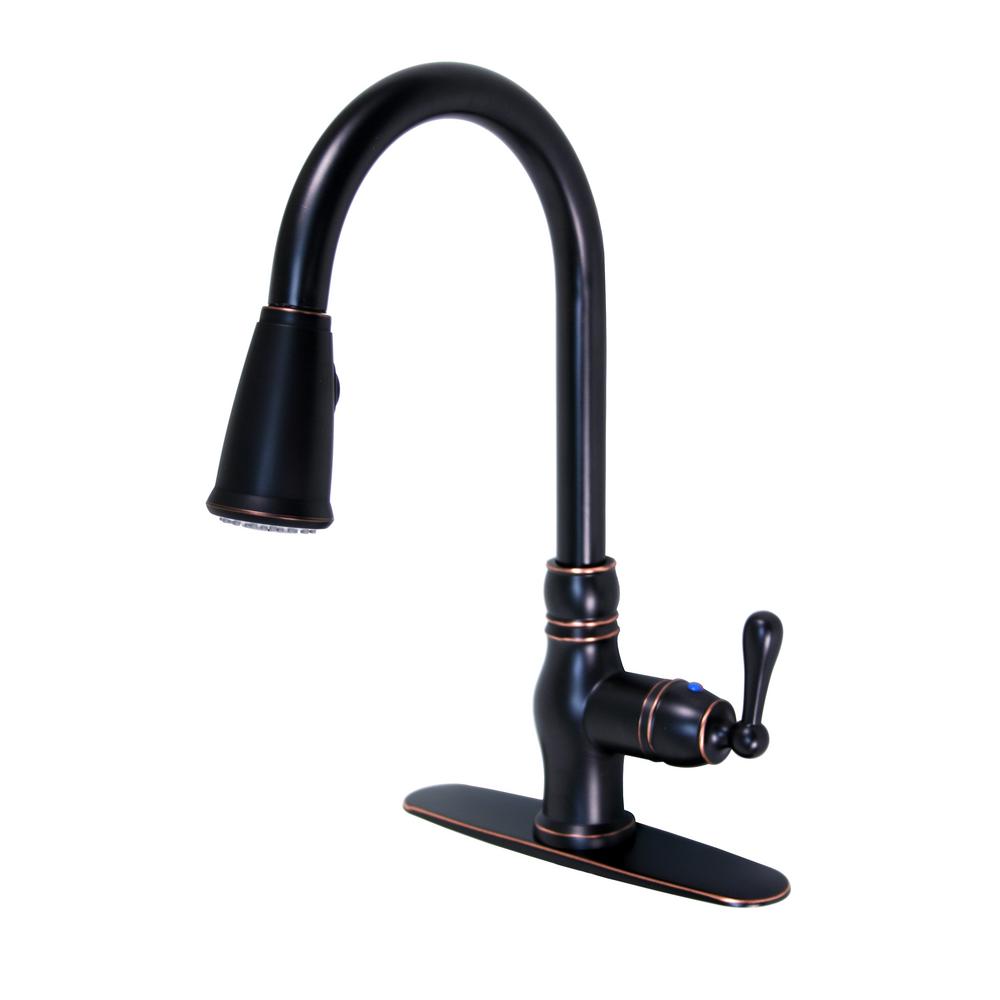 Ultra Faucets Prime Selection Single Handle Pull Down Sprayer