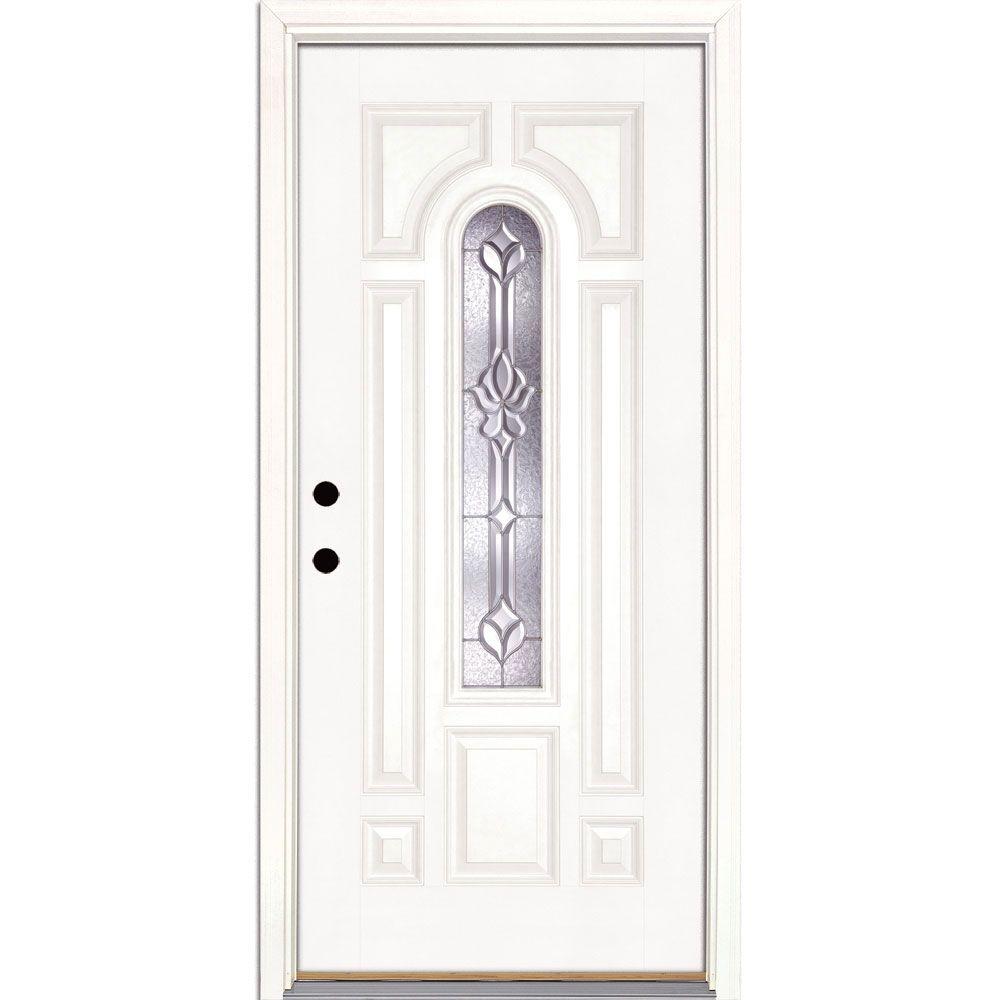 White 7 Panel Right Hand Inswing Exterior Doors Doors