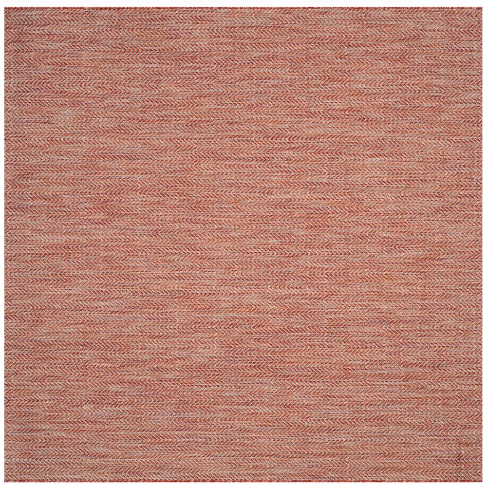 Safavieh Courtyard Beige/Red 7 ft. x 7 ft. Indoor/Outdoor Round Area RugCY61392387R The