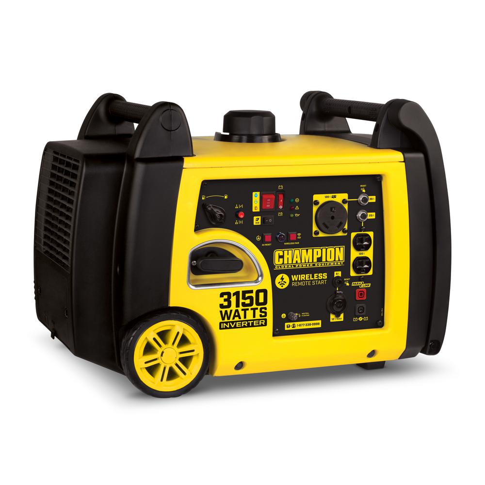 Champion Power Equipment 3150-Watt Gasoline Powered Wireless Remote Start... by Champion Power Equipment