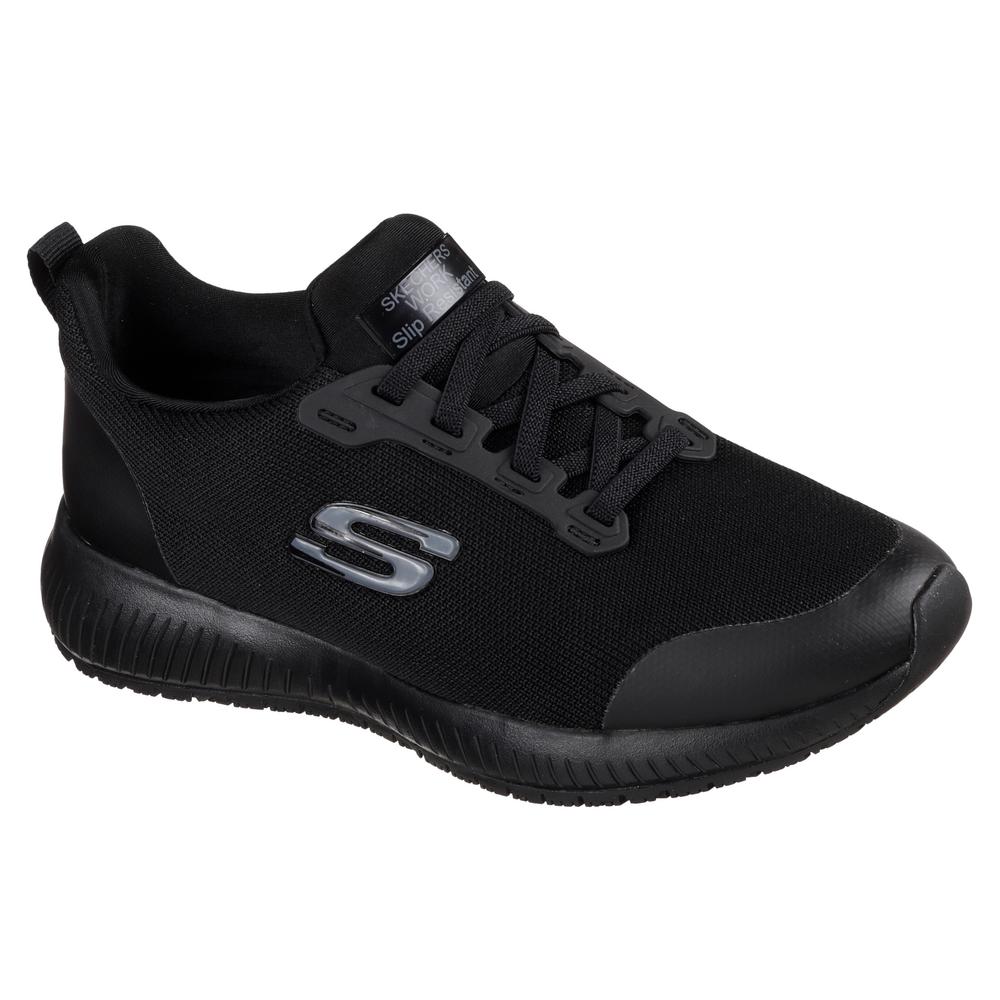 slip resistant shoes all black