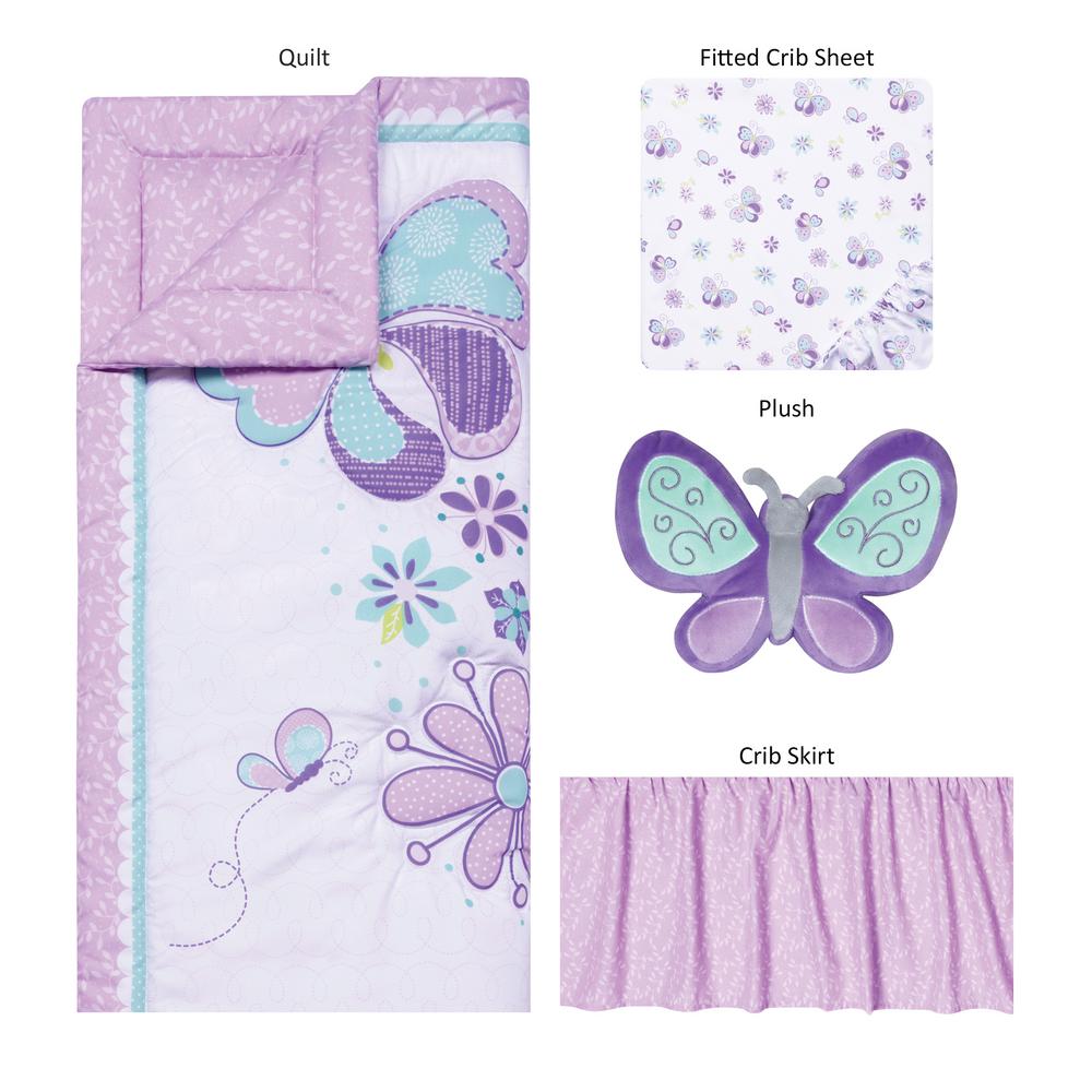 butterfly crib sheets