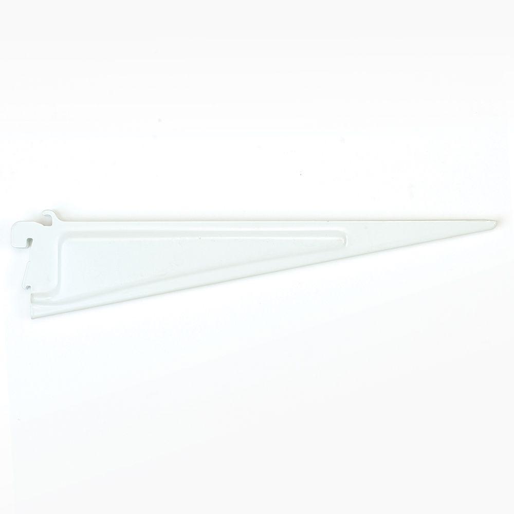 Richelieu Hardware 16 in. White Heavy Duty Shelf Bracket-494W16B ...