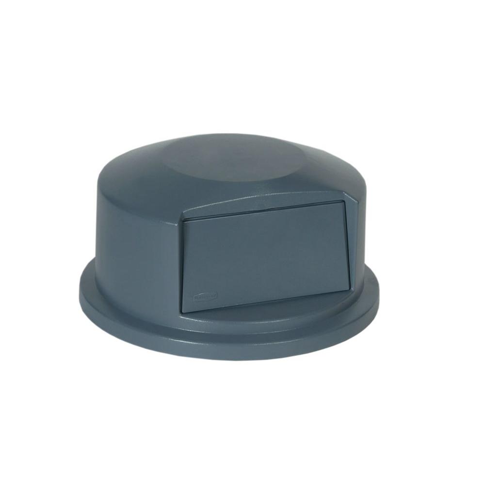 Rubbermaid Commercial Products Brute 44 Gal. Grey Round Trash Can Dome Top Lid by Rubbermaid Commercial Products