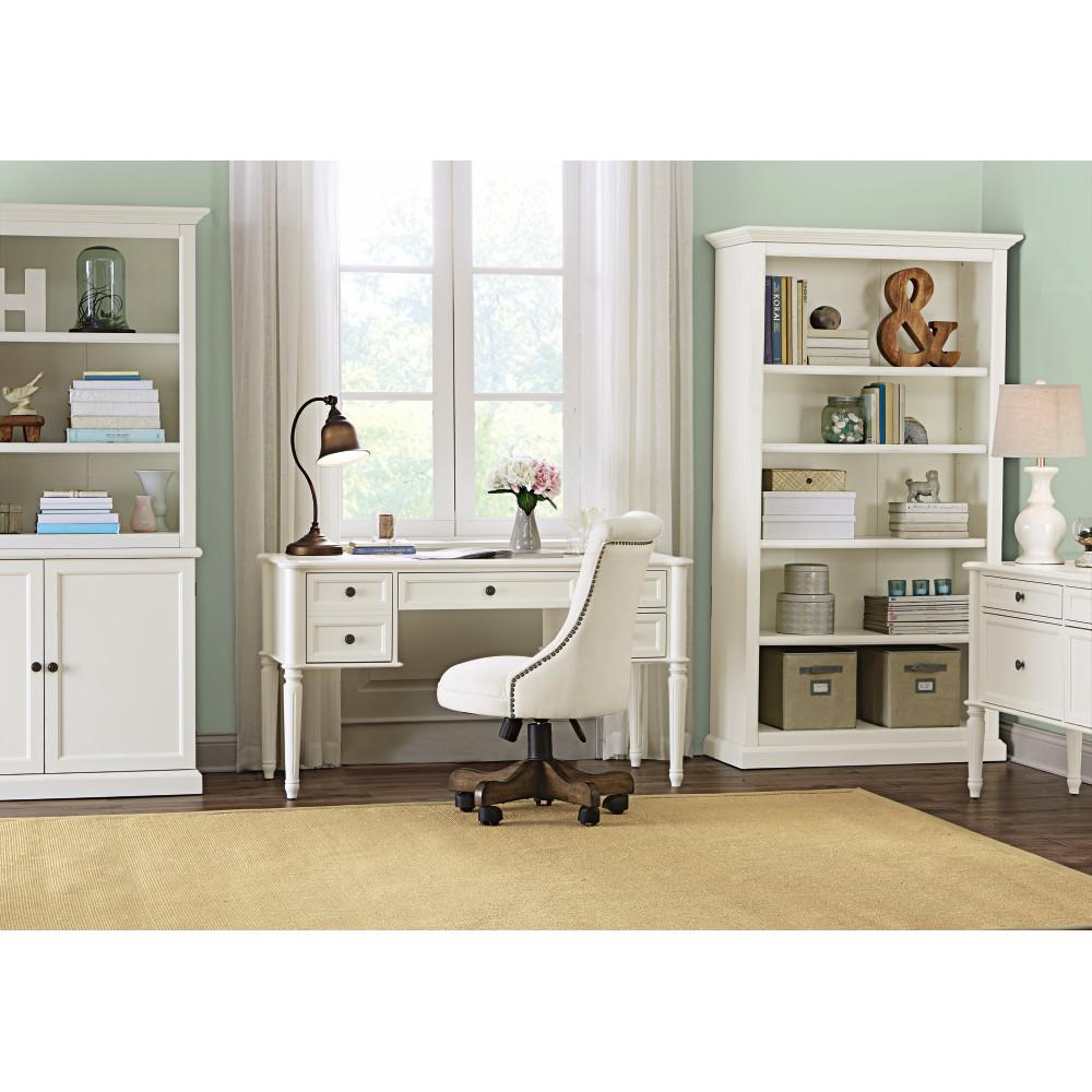Martha Stewart Living Ingrid Rubbed Ivory Open Bookcase9708600310