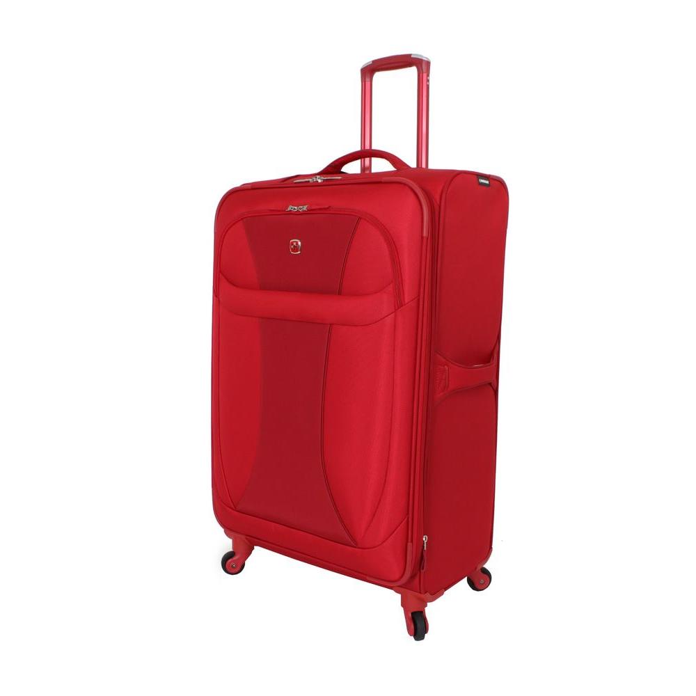 UPC 721427004463 product image for Wenger Luggage 29 in. Lightweight Spinner Suitcase in Red 7208151181 | upcitemdb.com