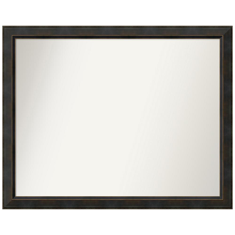 Amanti Art Choose your Custom Size 44.38 in. x 35.38 in. Signore Bronze Wood Decorative Wall Mirror was $492.96 now $289.86 (41.0% off)