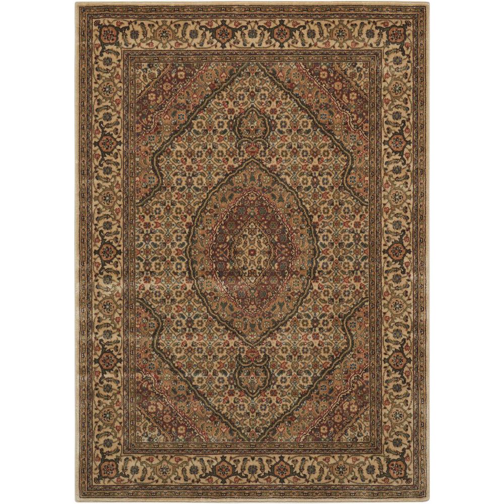 Nourison Genie Ivory 4 Ft X 6 Area Rug