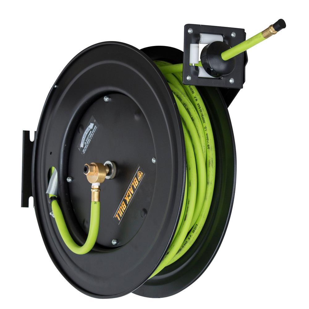 BLACK BULL 50 ft. Retractable Air Hose Reel with Auto RewindAHAR50