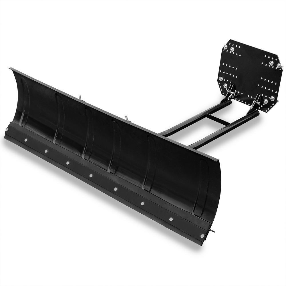 Stark 56 in. Universal AllTerrain Plow Blade Dump Bucket with Frame